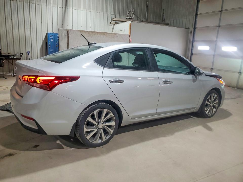 2022 Hyundai Accent VIN 3KPC34A64NE172321 COPART salvage auction — FRONT END, PA - CERTIFICATE OF SALVAGE, sold $4,500 on 2026-07-02 (photo 3)