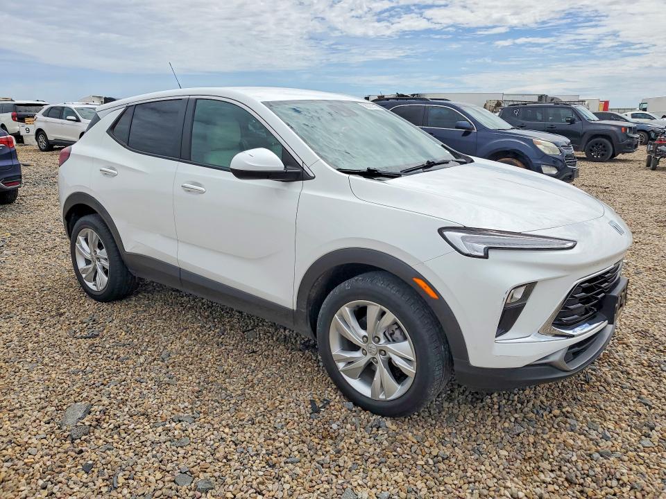 2024 Buick Encore VIN KL4AMCSL8RB001314 COPART salvage auction — HAIL, Tx - Certificate Of Title, sold $9,300 on 2026-07-14 (photo 4)
