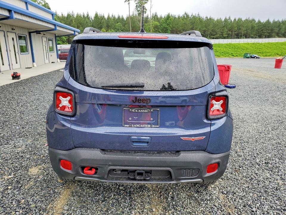 2023 Jeep Renegade VIN ZACNJDC16PPP54858 COPART salvage auction — REAR END, Nc - Salvage Certificate Of Title, sold $7,400 on 2026-07-30 (photo 6)