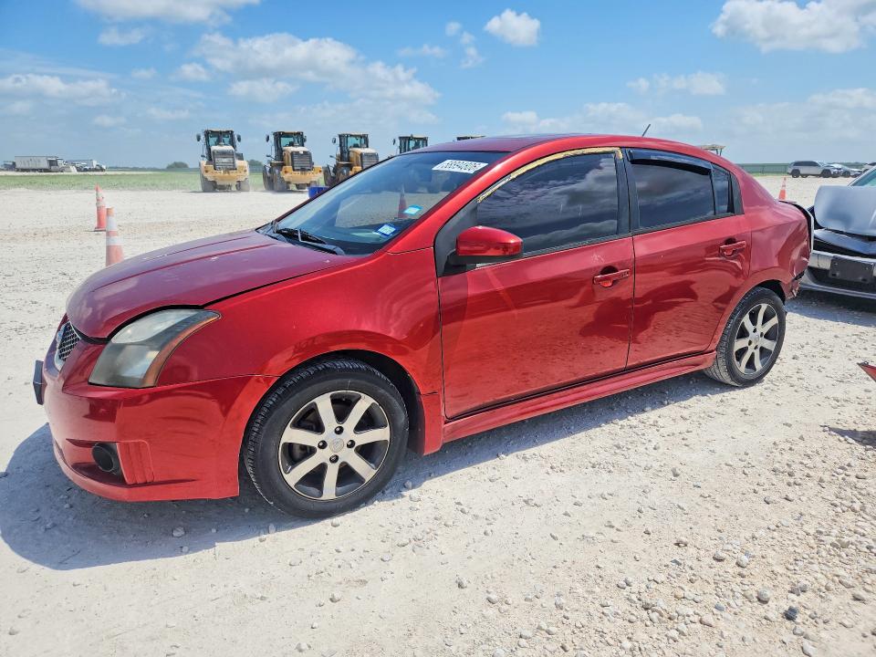 2011 Nissan Sentra VIN 3N1AB6AP7BL702984 COPART salvage auction — REAR END, Tx - Salvage Vehicle Title, sold $1,000 on 2026-07-09 (photo 1)