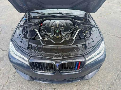 2018 BMW 7er VIN WBA7F2C55JB238705 COPART salvage auction — MINOR DENT/SCRATCHES, Mi - Certificate Of Title (P), sold $12,300 on 2026-07-14 (photo 5)