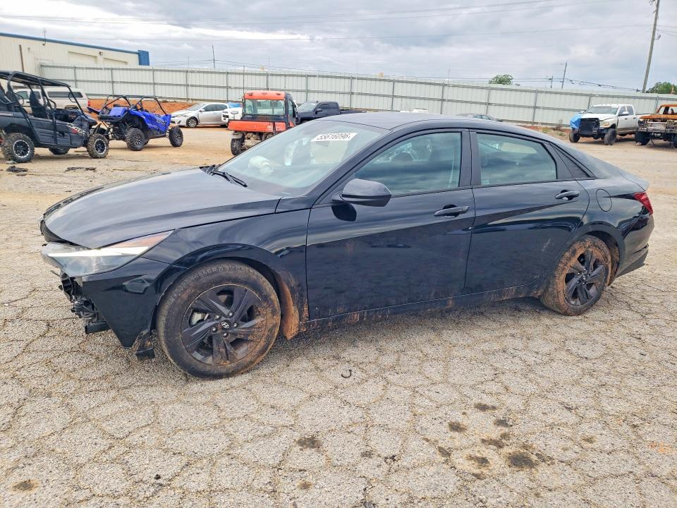 2023 Hyundai Elantra VIN KMHLM4AG8PU502239 COPART salvage auction — FRONT END, Va - Cert Of Title - Salvage, sold $3,300 on 2026-07-17 (photo 1)