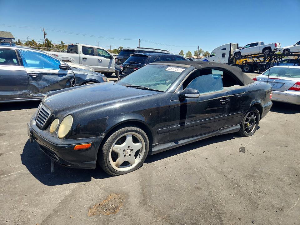 2001 Mercedes-benz Clk-class VIN WDBLK70G11T085295 COPART salvage auction — MINOR DENT/SCRATCHES, NV - LIEN PAPERS, CLEAN TITLE, sold $425 on 2026-07-29 (photo 1)