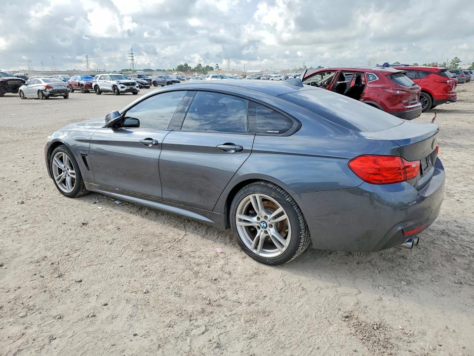2017 BMW 4er VIN WBA4F7C51HG786634 COPART salvage auction — REAR END, Tx - Salvage Vehicle Title, sold $150 on 2026-07-24 (photo 2)