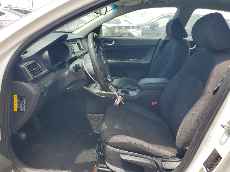 2016 Kia Optima VIN KNAGT4L39G5103348 COPART salvage auction — MECHANICAL, Ca - Cert Of Title-Salvaged, sold $1,350 on 2026-07-17 (photo 7)