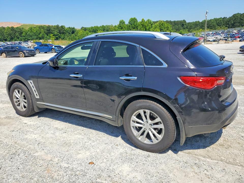 2012 Infiniti Fx VIN JN8AS1MW1CM151398 COPART salvage auction — MINOR DENT/SCRATCHES, Ga - Cert Of Title-Salvage, sold $650 on 2026-07-06 (photo 2)