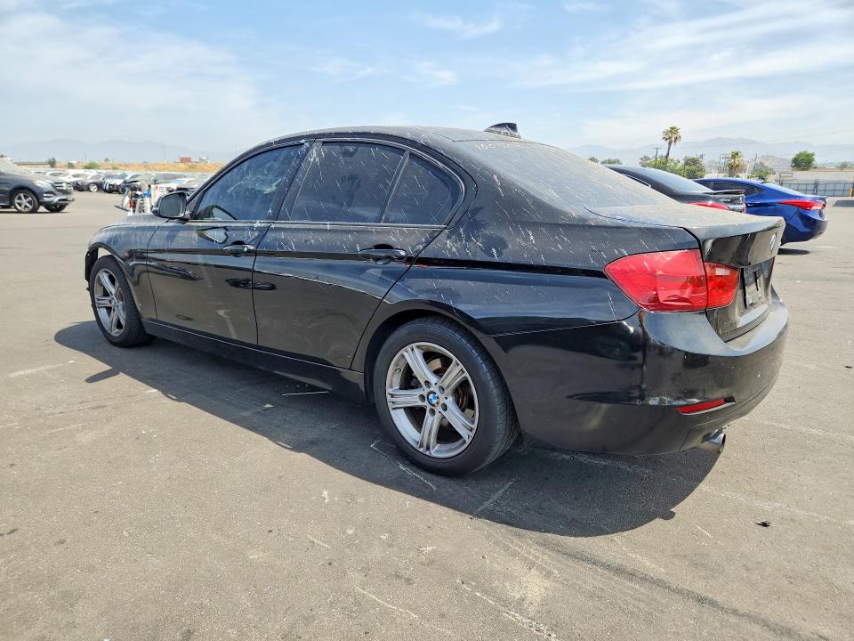 2013 BMW 3er VIN WBA3B1C53DF462251 COPART salvage auction — FRONT END, Ca - Salvage Certificate, sold $450 on 2026-07-13 (photo 2)