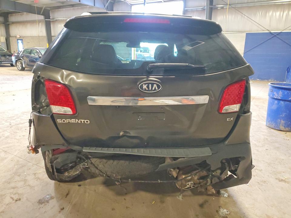 2012 Kia Sorento VIN 5XYKUCA6XCG219340 COPART salvage auction — REAR END, Pa - Certificate Of Salvage, sold $900 on 2026-07-13 (photo 6)