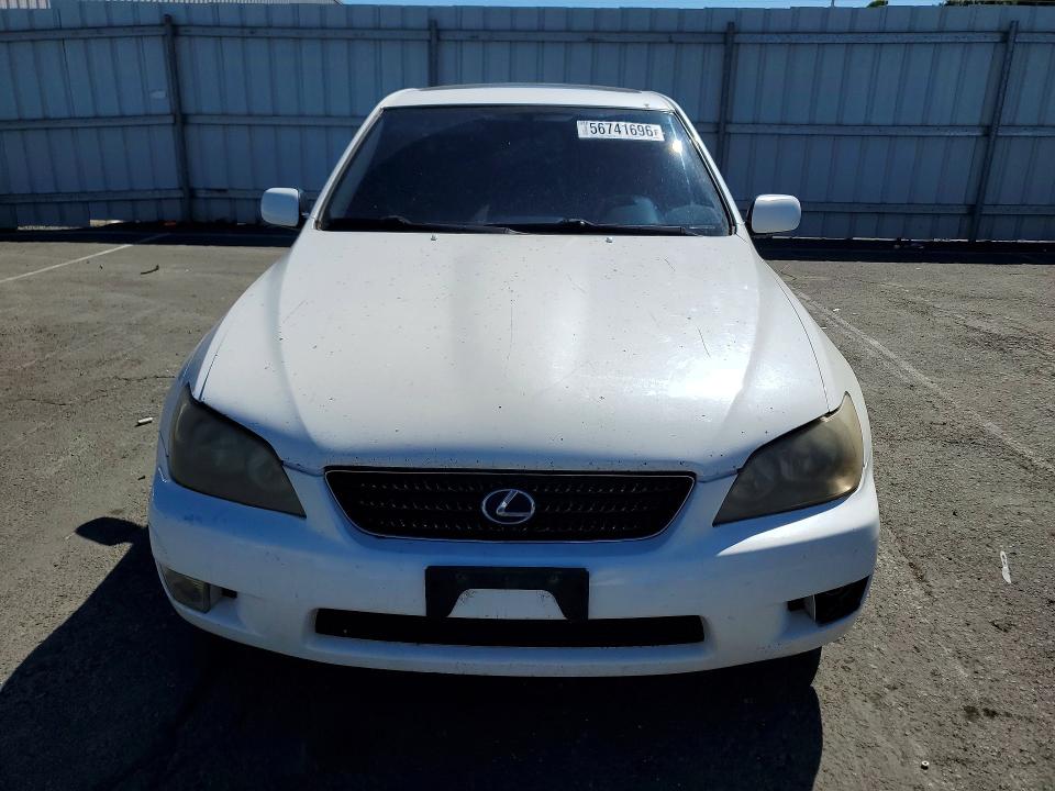 2004 Lexus Is 300 VIN JTHBD192240082003 COPART salvage auction — VANDALISM, CA - SALVAGE CERTIFICATE, sold $775 on 2026-07-17 (photo 5)