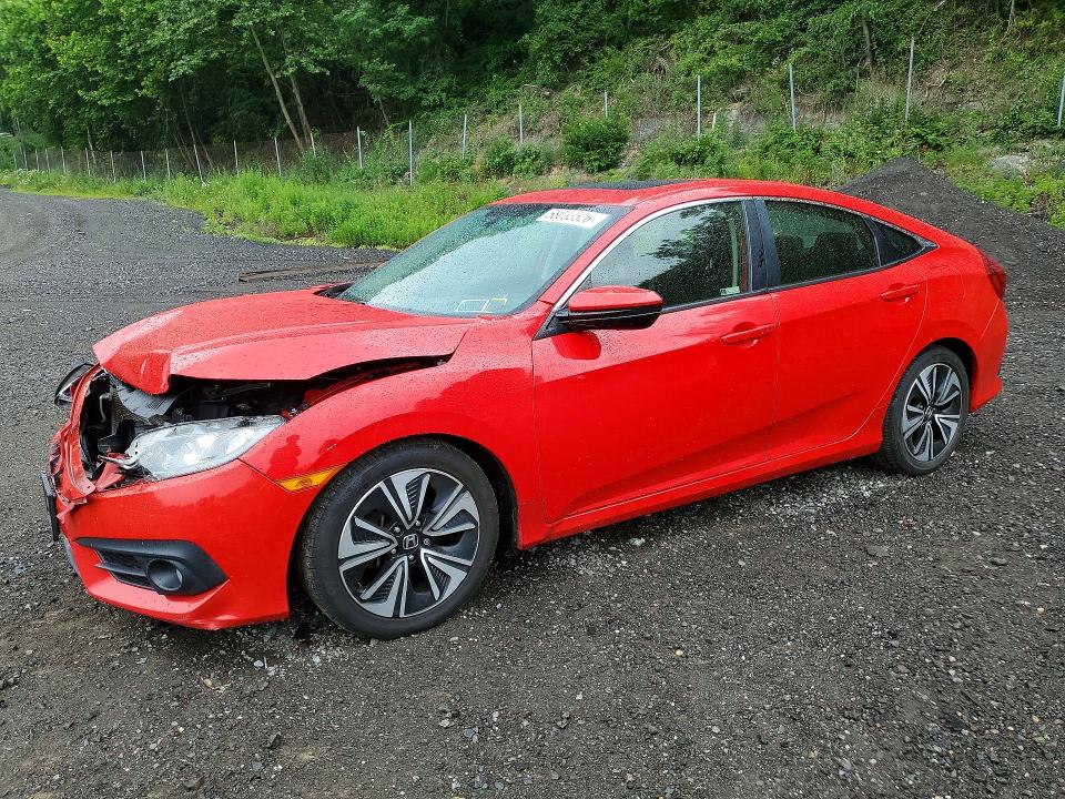 2018 Honda VIN JHMFC1F38JX021985 COPART salvage auction — FRONT END, Ny - Mv-907A Salvage Certificate, sold $2,150 on 2026-07-09 (photo 1)
