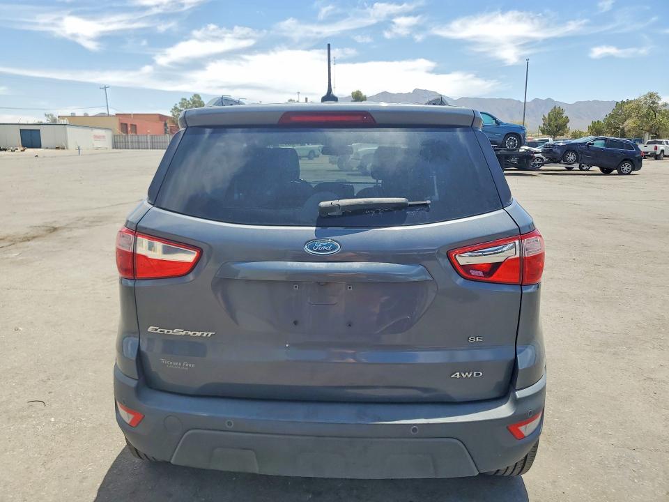2018 Ford EcoSport VIN MAJ6P1UL4JC179892 COPART salvage auction — Minor Dent/Scratches, UT - CERTIFICATE OF TITLE, sold $1,380 on 2026-07-02 (photo 6)