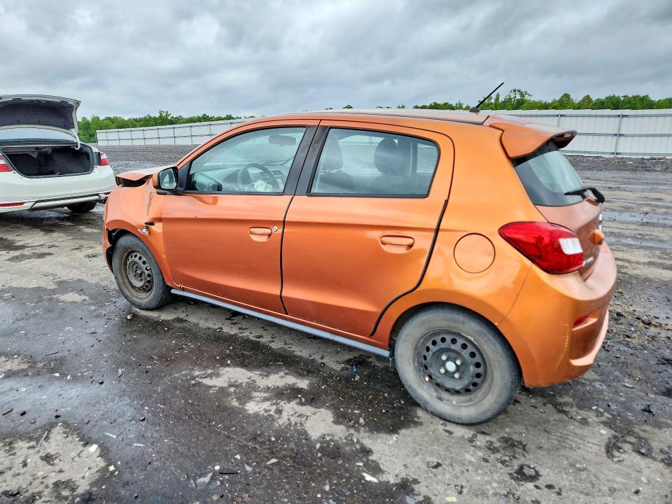 2020 Mitsubishi Mirage VIN ML32A3HJ8LH003452 COPART salvage auction — FRONT END, VA - CERT OF TITLE - SALVAGE, sold $1,700 on 2026-07-29 (photo 2)