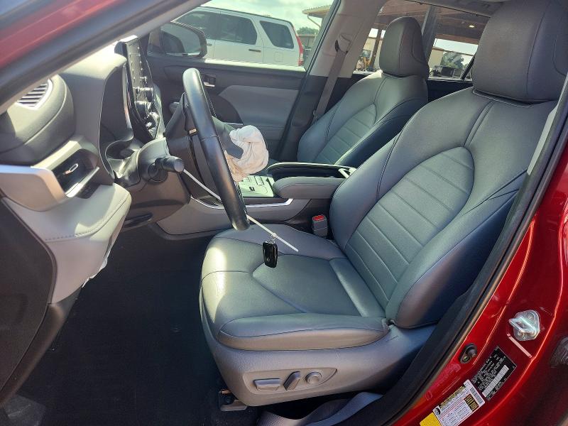 2020 Toyota VIN 5TDGZRAH4LS506140 COPART salvage auction — FRONT END, Al - Cert Of Title-Salvage Title, sold $7,700 on 2026-07-29 (photo 7)
