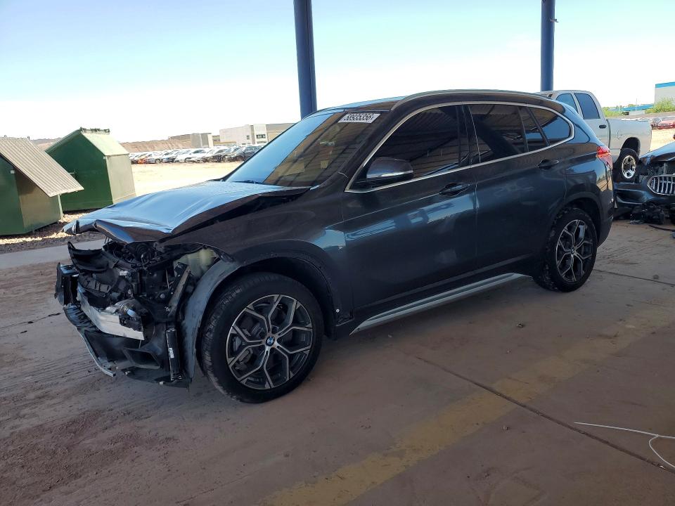 2022 BMW X1 VIN WBXJG7C01N5U52444 COPART salvage auction — FRONT END, Az - Cert Of Title - Salvage, sold $6,300 on 2026-08-04 (photo 1)
