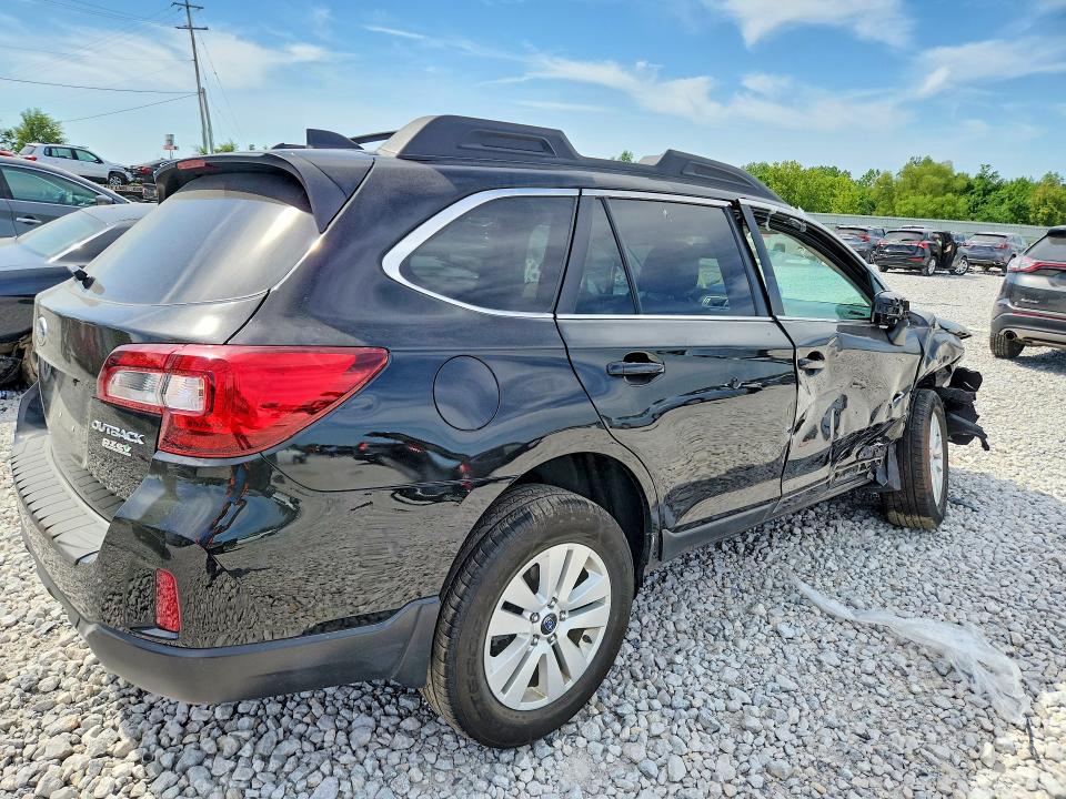 2017 Subaru Outback VIN 4S4BSAHC6H3383004 COPART salvage auction — FRONT END, Mi - Certificate Of Title, sold $1,650 on 2026-07-09 (photo 3)