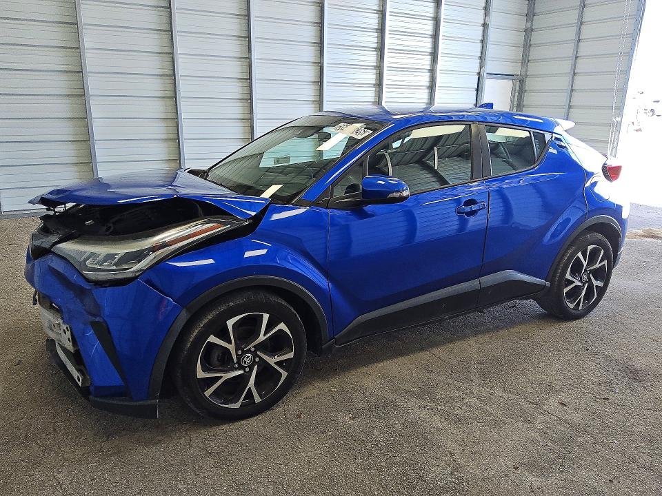2021 Toyota C-hr VIN NMTKHMBX2MR134416 COPART salvage auction — FRONT END, Fl - Certificate Of Title, sold $8,400 on 2026-07-09 (photo 1)