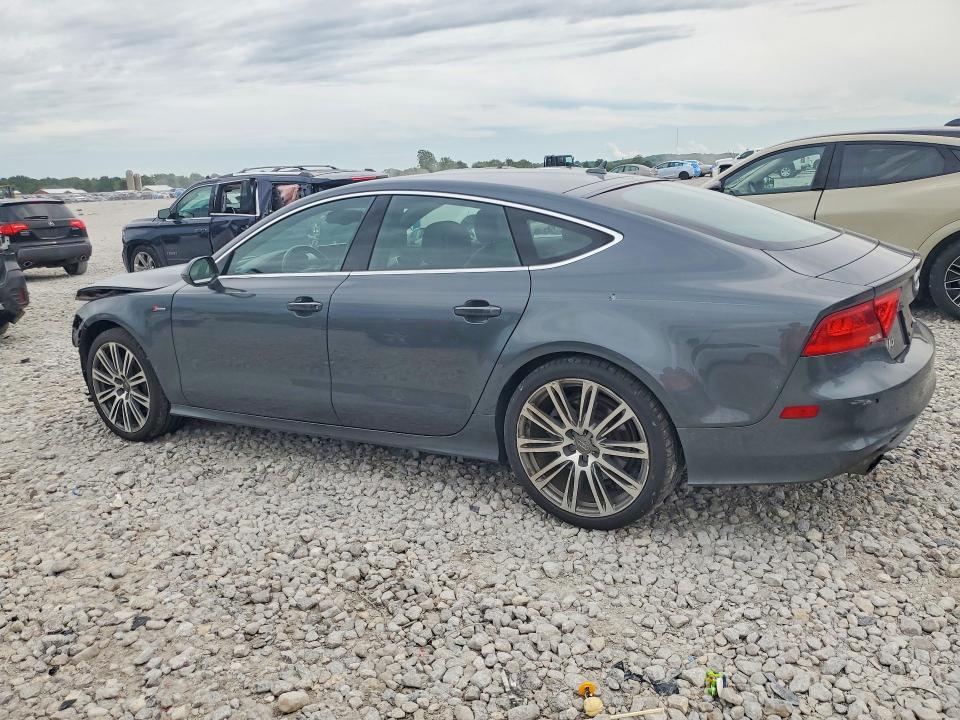 2014 Audi A7 VIN WAU2GAFCXEN063545 COPART salvage auction — FRONT END, Mi - Certificate Of Title, sold $2,350 on 2026-07-02 (photo 2)