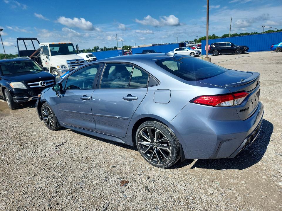 2021 Toyota Corolla VIN 5YFS4MCE1MP095577 COPART salvage auction — FRONT END, Salvage Title, sold $10,900 on 2026-07-17 (photo 2)