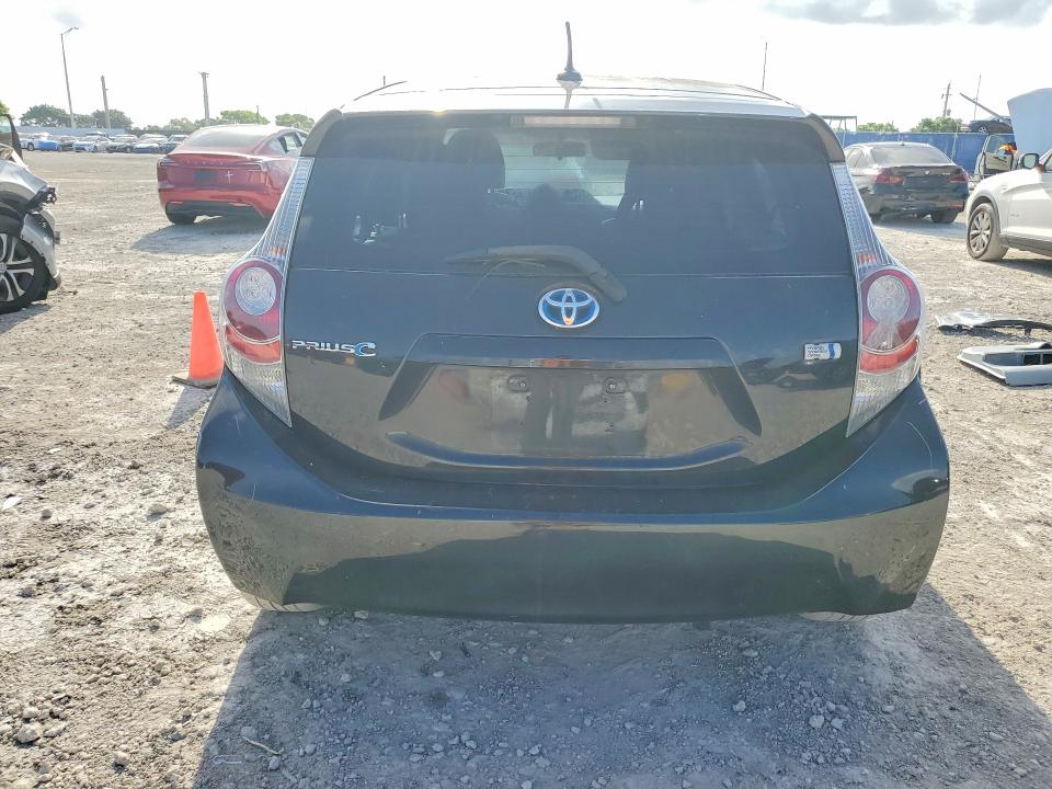 2012 Toyota Prius VIN JTDKDTB37C1030049 COPART salvage auction — FRONT END, Fl - Cert Of Title Slvg Rebuildable, sold $1,550 on 2026-07-15 (photo 6)