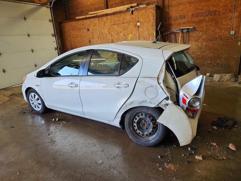 2012 Toyota VIN JTDKDTB30C1519277 COPART salvage auction — REAR END, PA - CERTIFICATE OF SALVAGE, sold $950 on 2026-07-23 (photo 2)