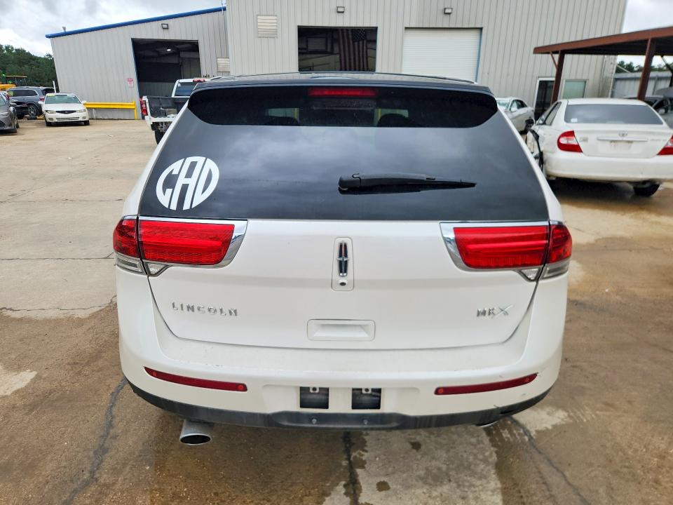 2012 Lincoln Mkx VIN 2LMDJ6JK6CBL02526 COPART salvage auction — FRONT END, Ms - Cert Of Title-Salvaged, sold $1,500 on 2026-07-31 (photo 6)
