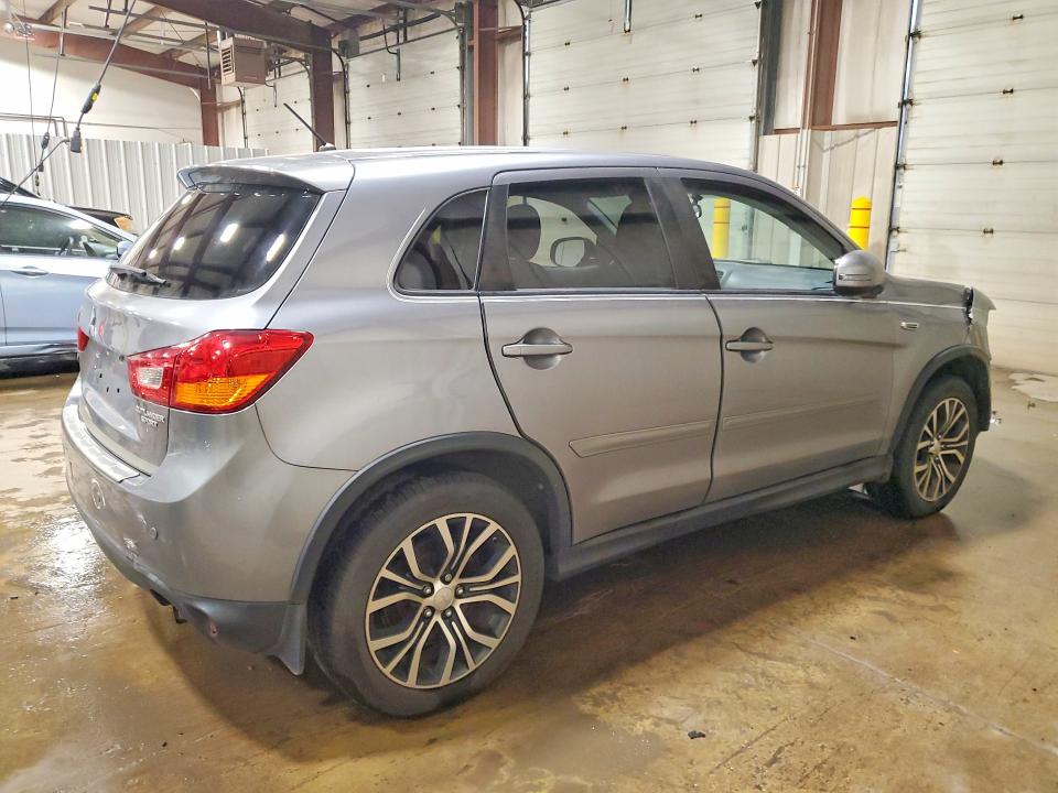2016 Mitsubishi Outlander VIN JA4AP3AU5GZ050475 COPART salvage auction — FRONT END, Pa - Certificate Of Salvage, sold $1,550 on 2026-07-10 (photo 3)