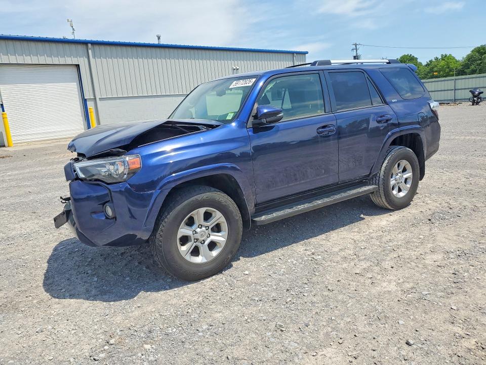2019 Toyota 4runner VIN JTEBU5JR3K5618177 COPART salvage auction — FRONT END, Ny - Mv-907A Salvage Certificate, sold $8,100 on 2026-07-20 (photo 1)