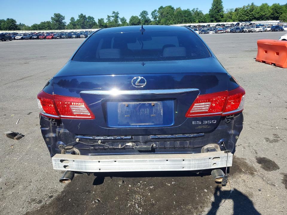 2011 Lexus Es 350 VIN JTHBK1EG3B2471774 COPART salvage auction — REAR END, Pa - Certificate Of Salvage, sold $150 on 2026-07-21 (photo 6)