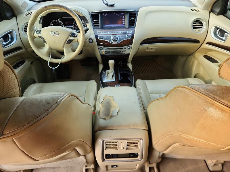 2013 Infiniti Jx35 VIN 5N1AL0MM0DC335476 COPART salvage auction — NORMAL WEAR, Tx - Cert Of Title-Rebuilt Salvage (P), sold $175 on 2026-07-09 (photo 8)