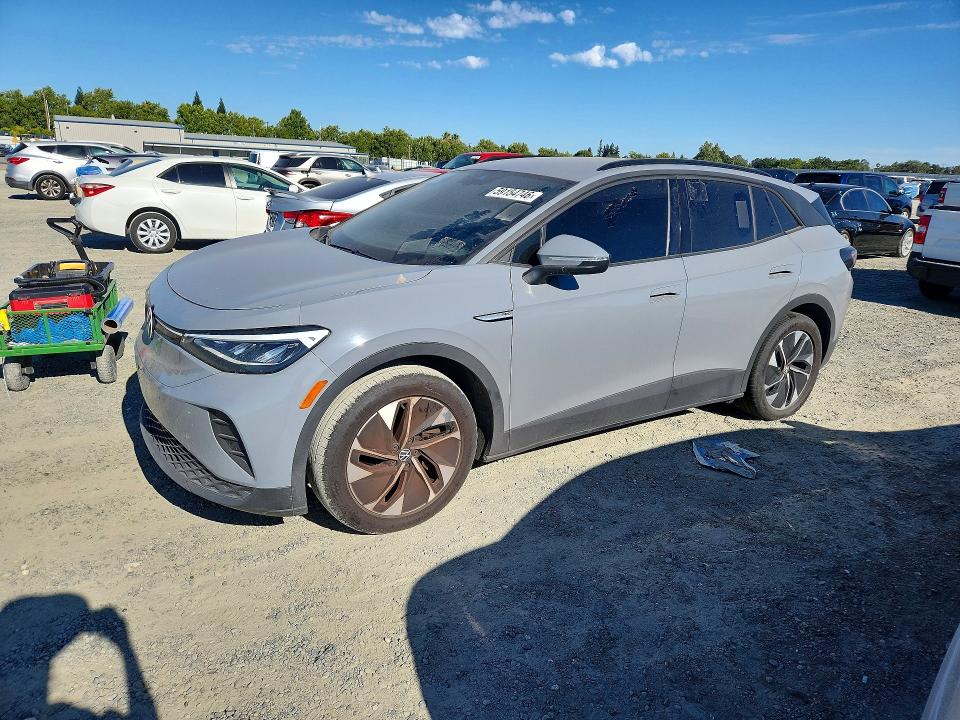 2022 Volkswagen Id.4 VIN WVGRMPE26NP056386 COPART salvage auction — MINOR DENT/SCRATCHES, Ca - Dis/Dlr/Exp Only Clean Title (P), sold $8,700 on 2026-07-23 (photo 1)