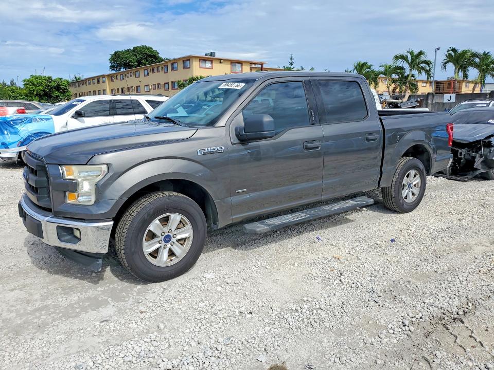 2017 Ford F-150 VIN 1FTEW1CG9HKC84733 COPART salvage auction — MINOR DENT/SCRATCHES, Fl - Cert Of Title-Rebuilt (P), sold $4,150 on 2026-07-09 (photo 1)