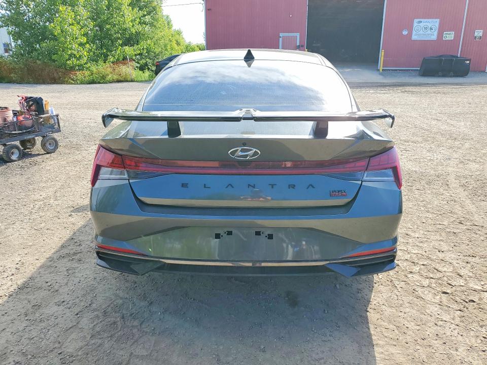 2023 Hyundai Elantra VIN KMHLN4AG5PU601212 COPART salvage auction — FRONT END, On - Permit Salvage, sold $350 on 2026-07-28 (photo 6)