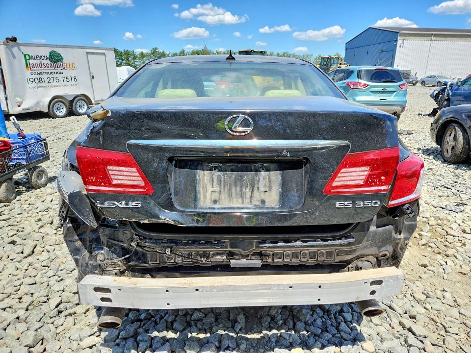 2010 Lexus ES VIN JTHBK1EG5A2371805 COPART salvage auction — REAR END, Nj - Cert Of Title-Salvage, sold $1,150 on 2026-07-08 (photo 6)
