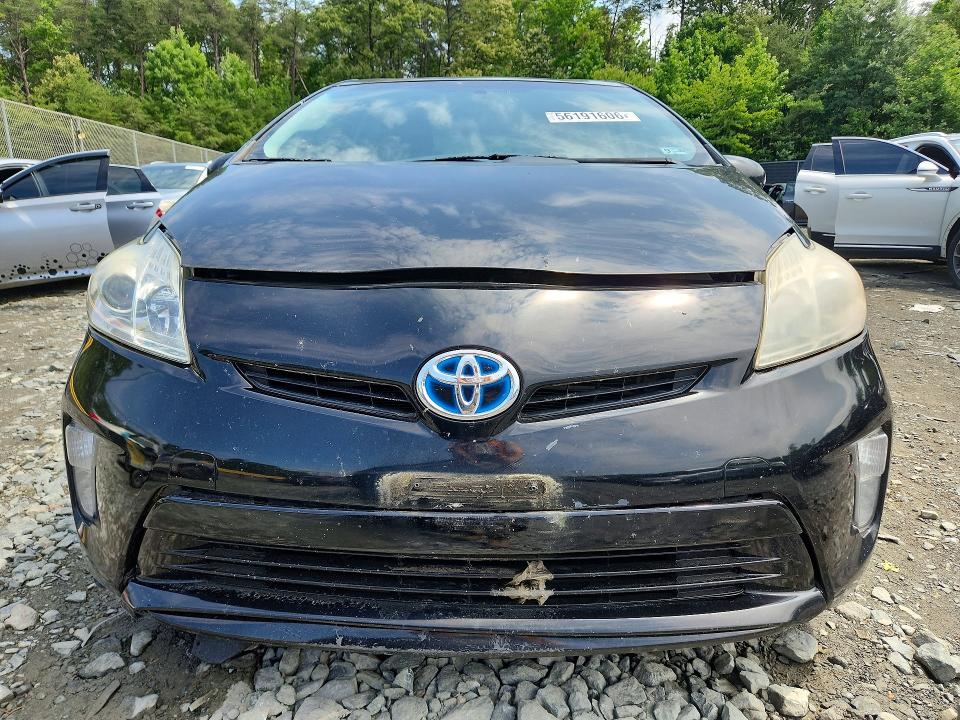 2012 Toyota VIN JTDKN3DU3C5427835 COPART salvage auction — FRONT END, Md - Cert Of Salvage > 75% Damage, sold $1,250 on 2026-07-28 (photo 5)
