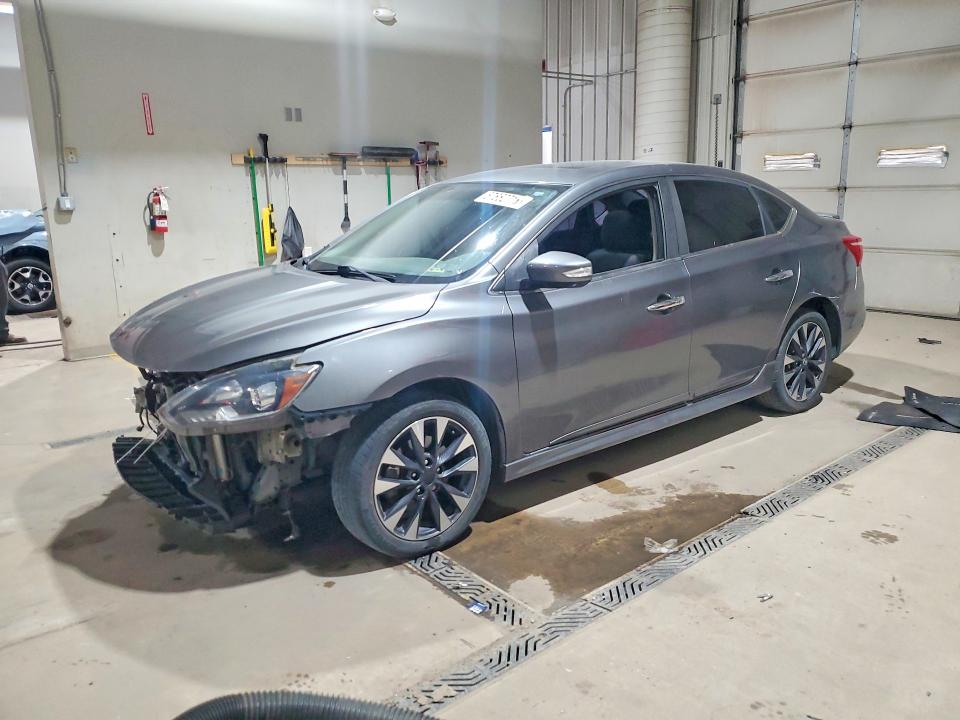 2017 Nissan Sentra VIN 3N1CB7AP1HY213099 COPART salvage auction — FRONT END, Pa - Certificate Of Salvage, sold $1,200 on 2026-07-02 (photo 1)