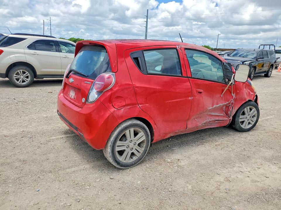 2015 Chevrolet VIN KL8CB6S90FC750407 COPART salvage auction — SIDE, Tx - Salvage Vehicle Title, sold $225 on 2026-07-29 (photo 3)