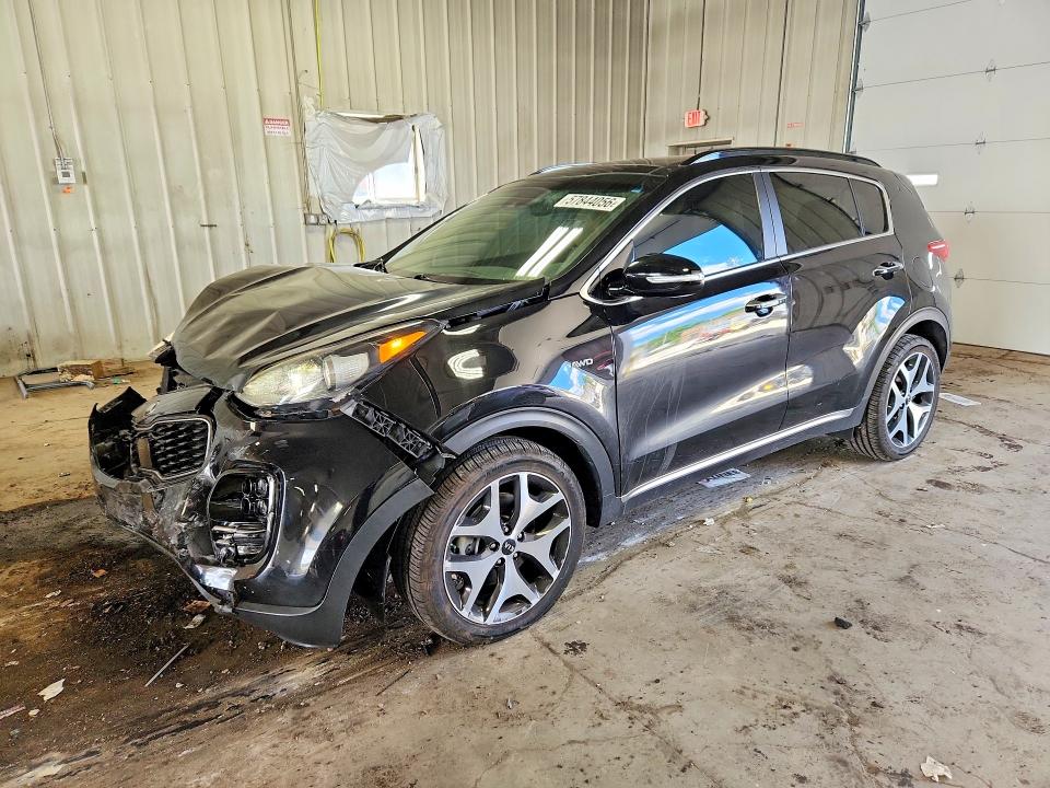 2018 Kia VIN KNDPRCA61J7417256 COPART salvage auction — FRONT END, Wi - Certificate Of Title, sold $4,450 on 2026-07-06 (photo 1)