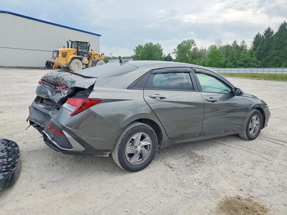 2024 Hyundai Elantra VIN KMHLL4DG9RU835812 COPART salvage auction — REAR END, Ny - Mv-907A Salvage Certificate, sold $5,800 on 2026-07-20 (photo 3)