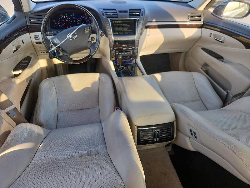 2007 Lexus Ls 460 VIN JTHGL46F975015360 COPART salvage auction — MECHANICAL, Tx - Certificate Of Title, sold $1,100 on 2026-07-31 (photo 8)