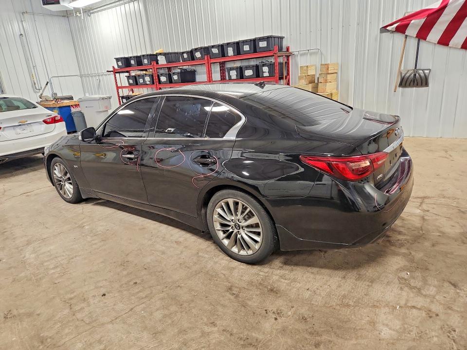 2019 Infiniti Q50 VIN JN1EV7AR6KM552968 COPART salvage auction — SIDE, Mn - Cert Of Title-Salvage, sold $350 on 2026-07-21 (photo 2)