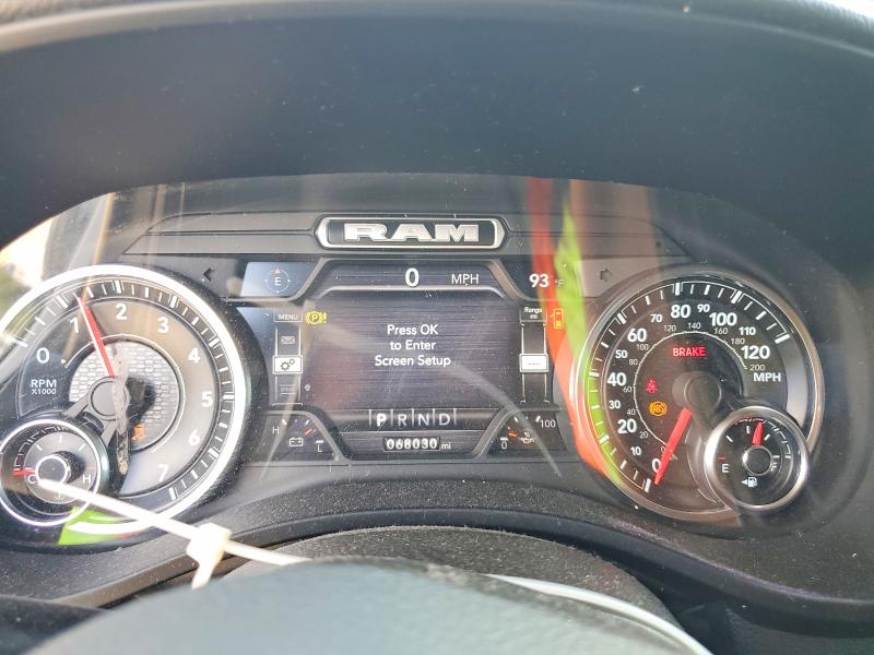 2022 Ram 1500 VIN 1C6RREFT2NN431680 COPART salvage auction — FRONT END, LA - CERT OF TITLE-SALVAGE, sold $7,600 on 2026-07-31 (photo 9)