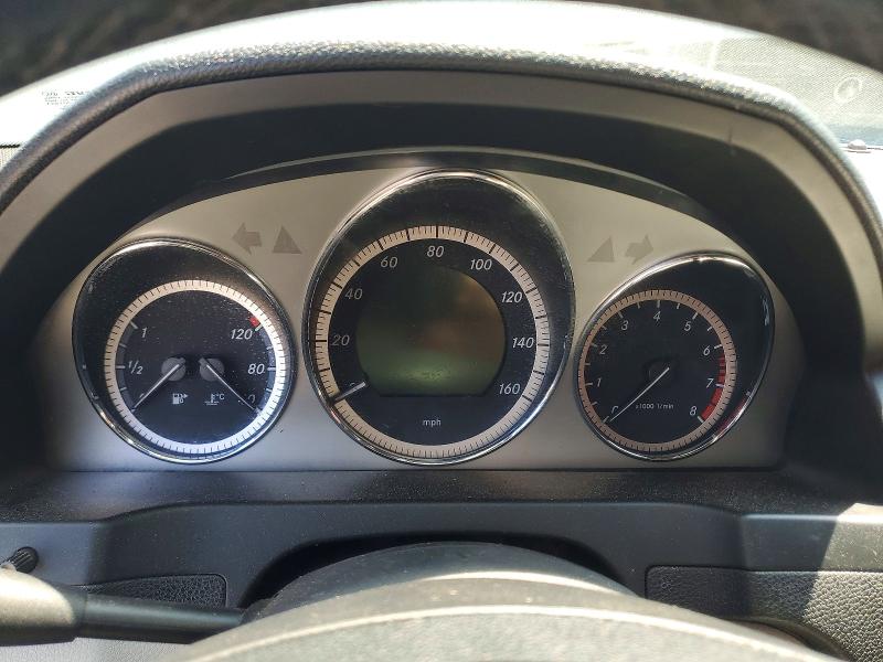2009 Mercedes-benz C class VIN WDDGF54X49R052005 COPART salvage auction — NORMAL WEAR, Sc - Certificate Of Title, sold $525 on 2026-07-20 (photo 9)