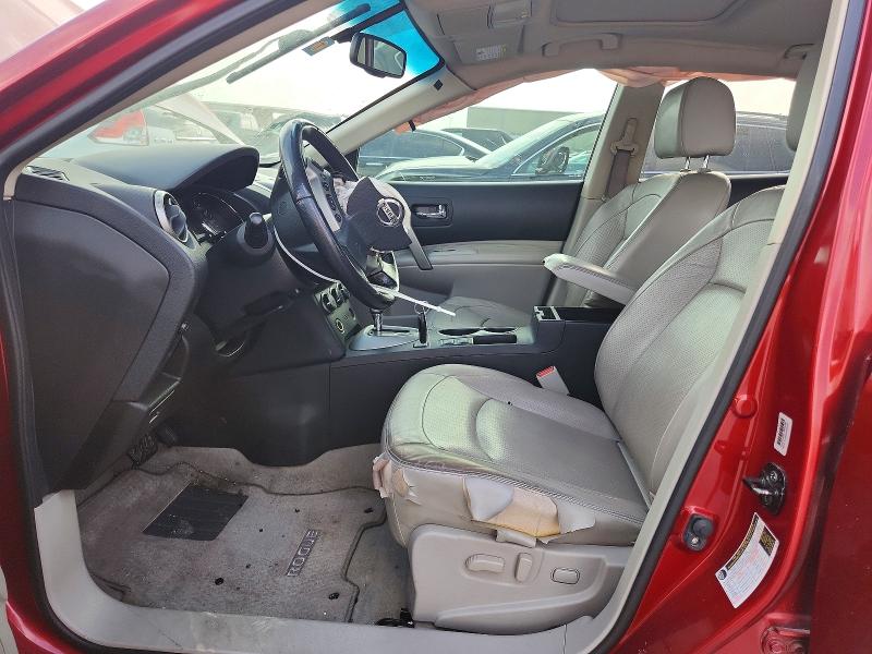2013 Nissan Rogue VIN JN8AS5MT7DW001928 COPART salvage auction — FRONT END, Tx - Salvage Vehicle Title, sold $325 on 2026-07-13 (photo 7)