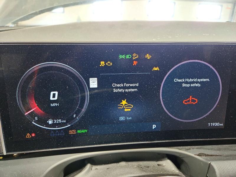 2025 Hyundai VIN KM8JCDD13SU321009 COPART salvage auction — FRONT END, Mn - Cert Of Title-Salvage, sold $9,800 on 2026-07-14 (photo 9)