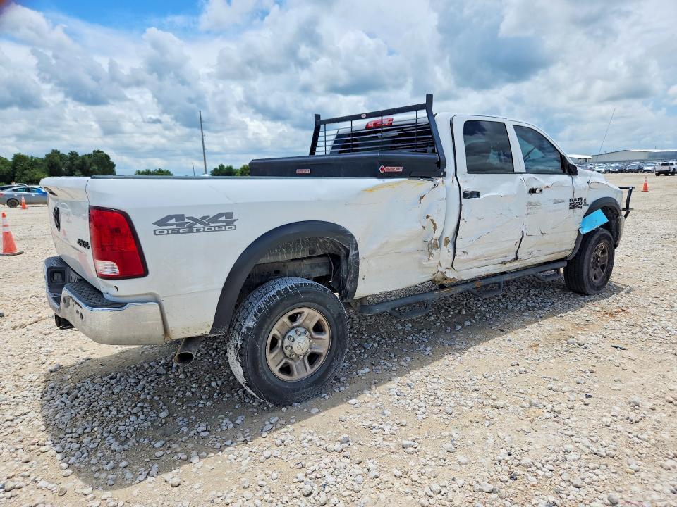 2018 Ram 2500 VIN 3C6UR5HL6JG222405 COPART salvage auction — MECHANICAL, Tx - Certificate Of Title, sold $3,450 on 2026-07-23 (photo 3)
