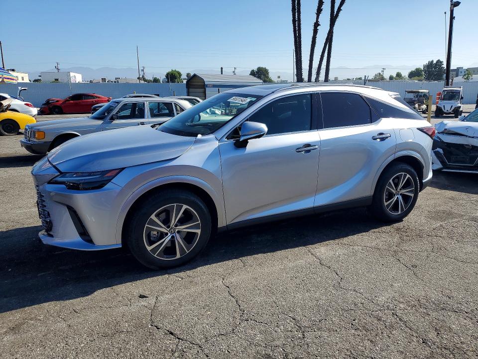2026 Lexus Rx VIN JTJCHMAA0T2034756 COPART salvage auction — FRONT END, Ca - Salvage Certificate, sold $60 on 2026-07-21 (photo 1)