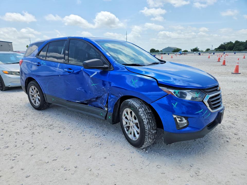 2019 Chevrolet Equinox VIN 3GNAXHEV2KS536390 COPART salvage auction — SIDE, Tx - Salvage Vehicle Title, sold $3,000 on 2026-07-02 (photo 4)