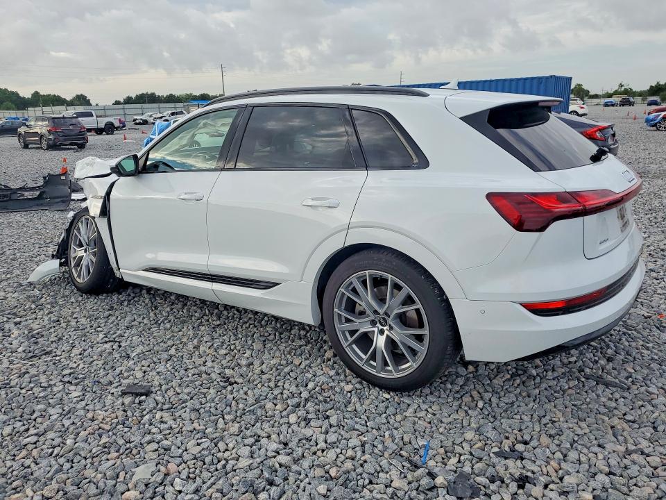 2021 Audi E-tron VIN WA1VAAGE9MB014672 COPART salvage auction — FRONT END, Fl - Certificate Of Destruction, sold $6,300 on 2026-07-10 (photo 2)
