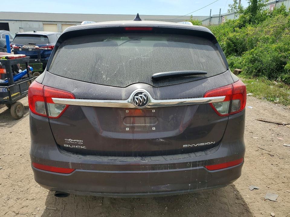 2017 Buick Envision VIN LRBFXBSA8HD223347 COPART salvage auction — FRONT END, Mi - Certificate Of Title, sold $1,500 on 2026-07-08 (photo 6)