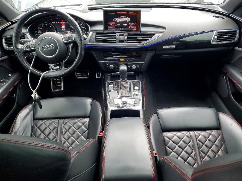 2017 Audi A7 VIN WAUW3AFC8HN015057 COPART salvage auction — FRONT END, Ma - Cert Of Title-Salvage, sold $9,400 on 2026-08-12 (photo 8)